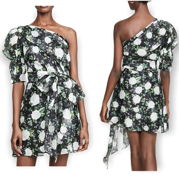 La Maison Talulah Floral  Mini Dress‎ Size L, New with tag - Picture 1 of 15